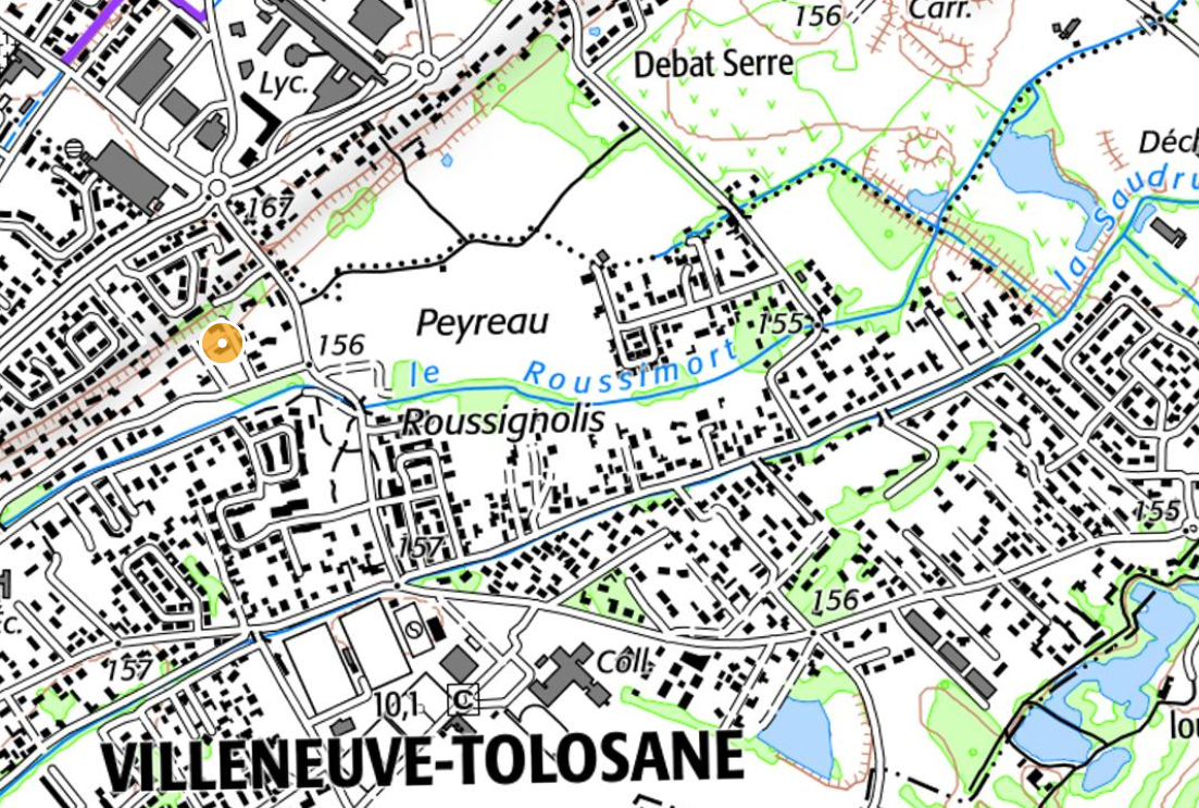 Plan des parcelles