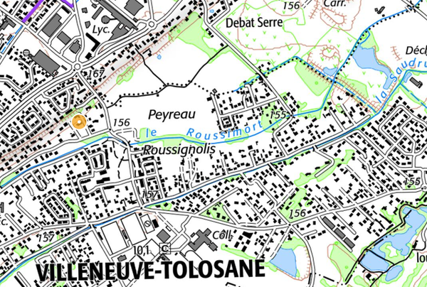 Plan des parcelles